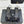 Chanel 26C Chain Bow Chunky Heel Sandals Black in Cowhide 615992