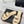 Chanel 26C Double C Backpack Buckle Velcro Slippers Beige in Suede 615791