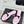 Mules Chanel 26C Double C nœud rose en maille 615710