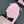 Mules Chanel 26C Double C nœud rose en maille 615710