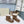 UNFOLIO 26SS Snow Ankel Boots Brown in Lambswool and Cow Suede 629522