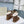 UNFOLIO 26SS Snow Ankel Boots Brown in Lambswool and Cow Suede 629522
