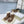 UNFOLIO 26SS Snow Ankel Boots Brown in Lambswool and Cow Suede 629522