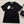 T-shirt court à manches courtes Chanel 26SS avec logo noir en coton 892729