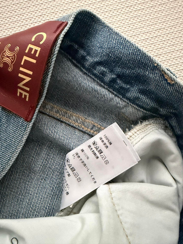 Celine 26SS Collection Jeans Blue in Denim 872693