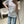 T-shirt col rond à manches courtes imprimé calèche Celine Printemps/Été 2026 en coton blanc 839795