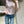T-shirt à manches courtes Céline 26SS col rond rose en coton 813204