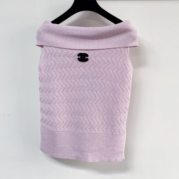 Gilet Chanel Rose en Laine 125463