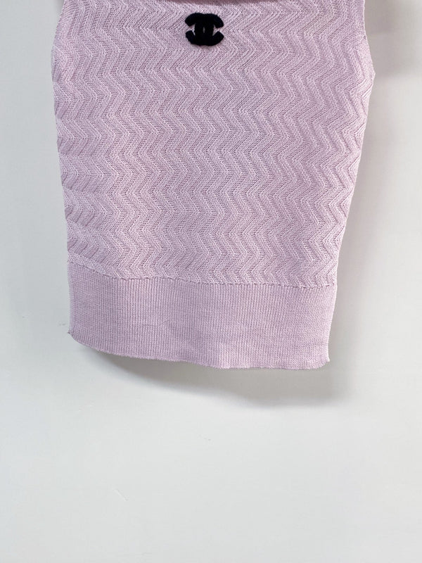 Gilet Chanel Rose en Laine 125463