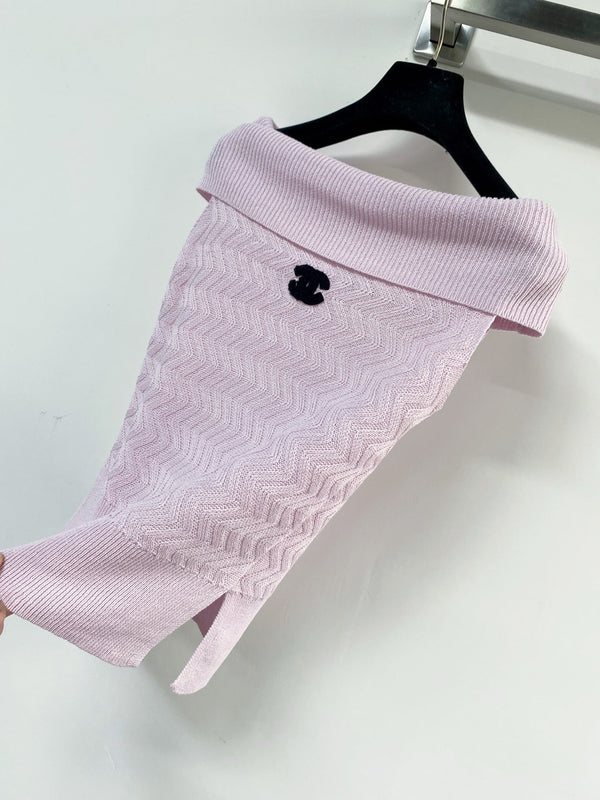 Gilet Chanel Rose en Laine 125463