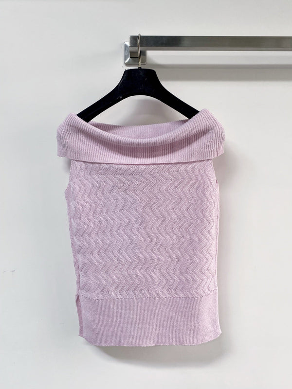 Gilet Chanel Rose en Laine 125463