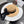 Chapeau de paille Chanel Beige Jaune Noir en Raffia 192106