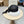 Chanel Straw White Black Hat with a Black Silk Ribbon 192277