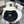 Bob Chanel à large bord blanc en tissu 192258