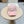 Casquette Chanel en tissu rose avec chaîne 192197