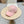 Casquette Chanel en tissu rose avec chaîne 192197