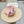 Casquette Chanel en tissu rose avec chaîne 192197