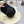 Casquette Chanel en Tissu Noir avec Perles Lourdes 192120