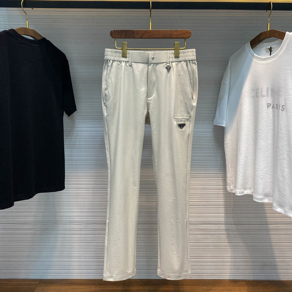 PRA26SS Straight-Leg Pants White in Cotton 152601