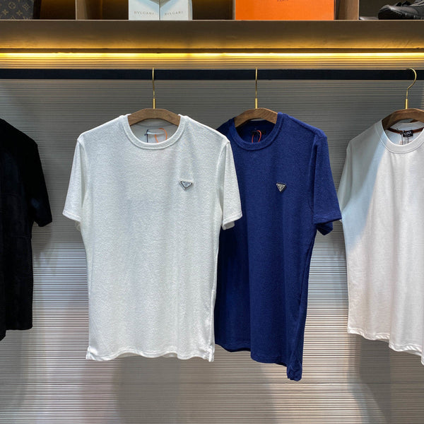PRA26SS Basic Crew Neck Short-Sleeve T-Shirt in Cotton 902568