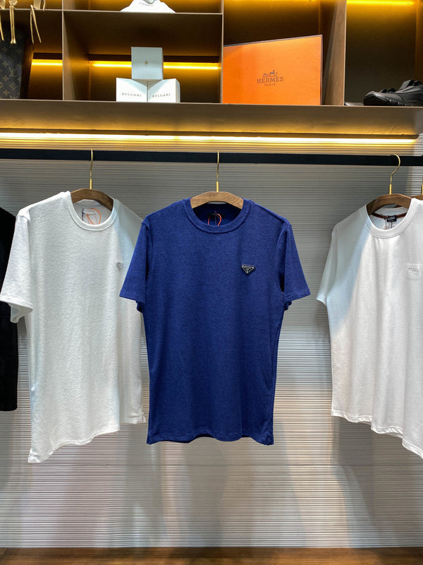 PRA26SS Basic Crew Neck Short-Sleeve T-Shirt in Cotton 902568