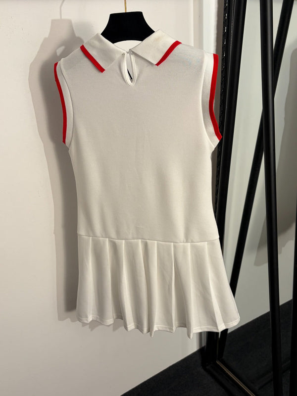 GG Vest Dress in Cotton