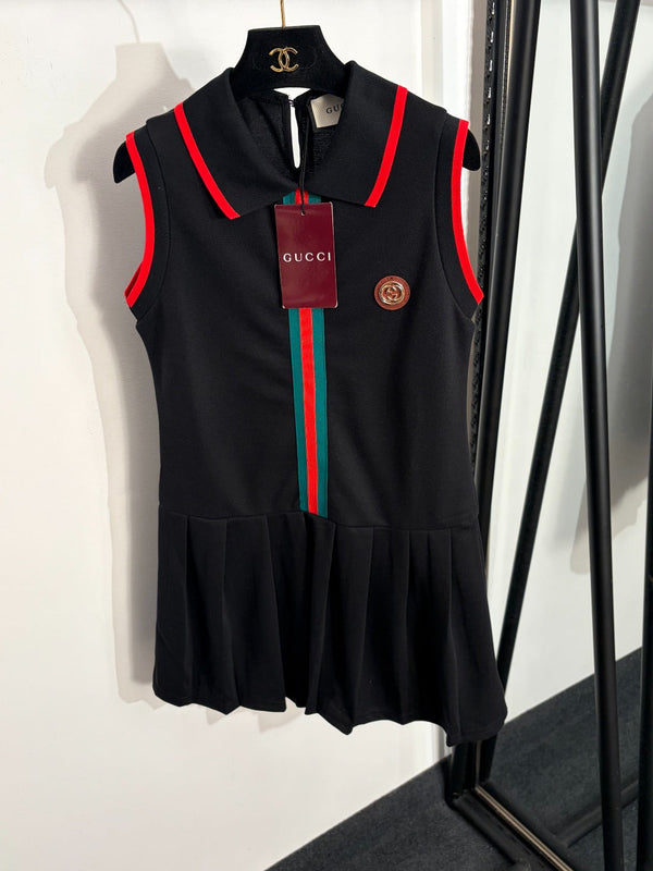 GG Vest Dress in Cotton