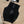 Gilet tricoté noir en maille inspiré de Chanel 161799