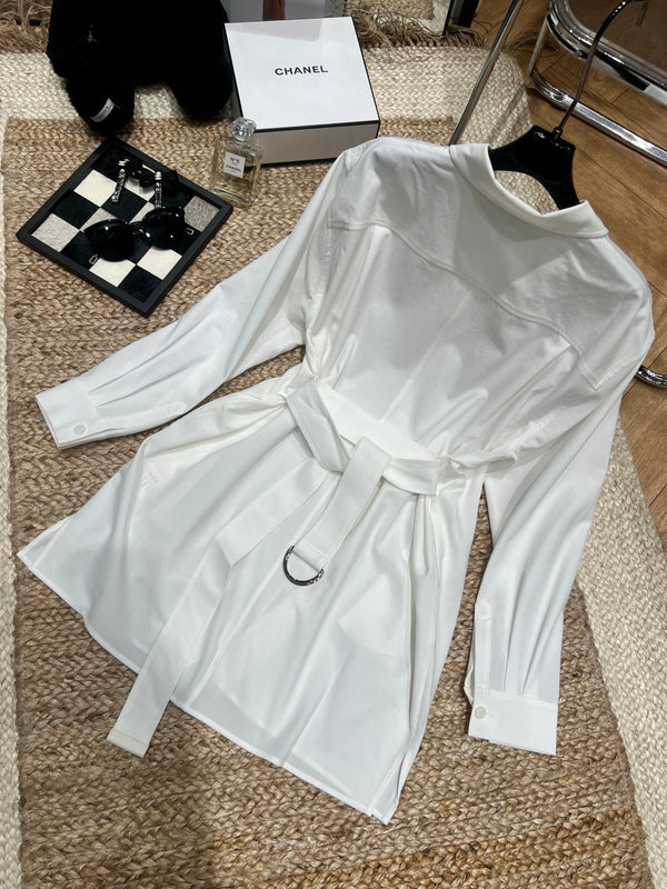 Chanel 26 Shirt White in Cotton 161733