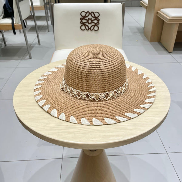 Chapeau de paille Chanel 25 beige 197912