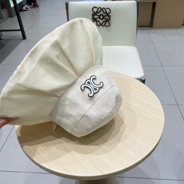 Bob Chanel avec nœud papillon en tissu blanc 197805