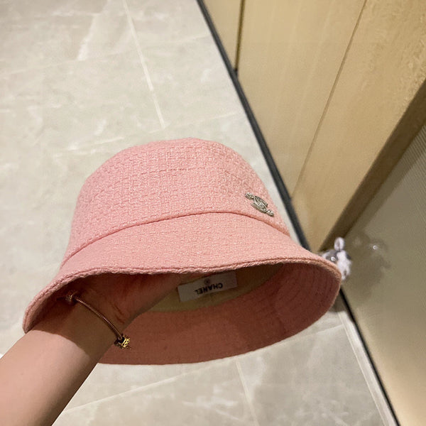 Chanel Chapeau Bob Rose en Tissu 197685