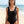 Chanel One-piece Swimsuit Black in Cotton 195158