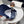 Casquette de baseball Céline bleue en jean 189804