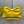 Sac à bandoulière Dior 26 Bow en agneau jaune