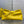 Sac à bandoulière Dior 26 Bow en agneau jaune