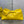 Sac à bandoulière Dior 26 Bow en agneau jaune