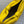 Sac à bandoulière Dior 26 Bow en agneau jaune