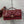 Dior Pochette 26 Bow Pearl Chain En Agneau Glacé Bordeaux GHW
