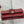 Dior Pochette 26 Bow Pearl Chain En Agneau Glacé Bordeaux GHW