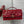 Dior 26 Bow Pearl Chain Clutch In Red Glossy Lambskin GHW