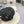 Chanel vintage Chapeau Ornements perles Noir en Paille 201641