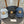 Casquette de baseball Chanel bleu clair en denim 205642