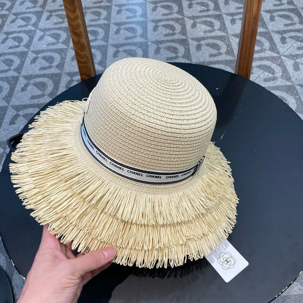 Chanel Bob Crème en Paille 205629