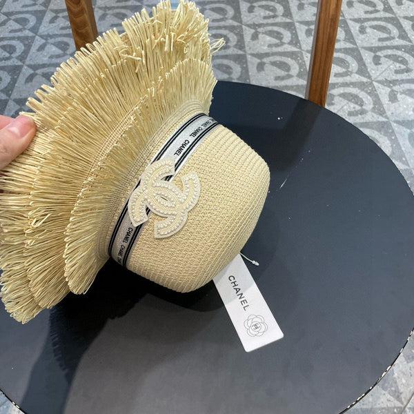Chanel Bob Crème en Paille 205629