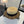 Chapeau Chanel en paille de raphia beige et noir 205379