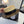 Chapeau Chanel en paille de raphia beige et noir 205379