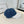 Casquette de baseball Chanel bleu et blanc en coton 205356