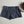 Jupe-culotte Miu Miu en coton bleu marine avec lettres brodées appliquées YB