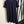 Robe Miu Miu à col polo et manches courtes en coton bleu marine 190632